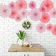 thumbnail image 2 of Decoración Uxcell Set Abanicos de Papel Colgantes Amarillo 6 Piezas, 2 of 3