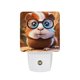 thumbnail image 1 of Cobaya Luz nocturna LED con sensor de anochecer a amanecer para dormitorio, baño, pasillo, escaleras - Lámpara LED nocturna de enchufe, 0.5W - 1 pieza, 1 of 6