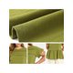 thumbnail image 5 of GRACE & GRANDEUR Blusas de Verano para Mujer de Talla Grande Babydoll Peplum con Frente Plisado, Manga con Volantes, Cuello Redondo, Fluidas, Casuales y Modernas 2X Verde Oliva, 5 of 6