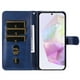 thumbnail image 2 of Funda con Cremallera para Samsung Galaxy A56 5G, Carcasa Cartera de Cuero PU con Soporte y Tarjetero, 2 of 6