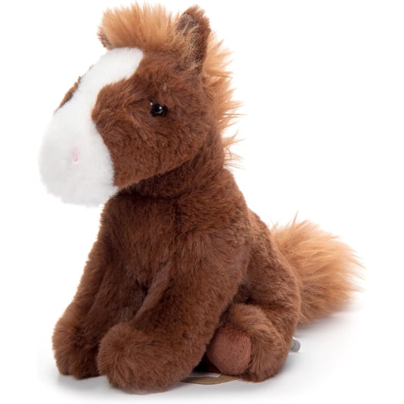 Peluche Caballo The Petting Zoo 15 cm Marrón