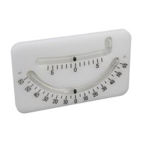 Ioensy - Nivel De La Barra De Nivel De Clinómetro Marino Para La Inclinación Del Vehículo De Bote Para Remolques