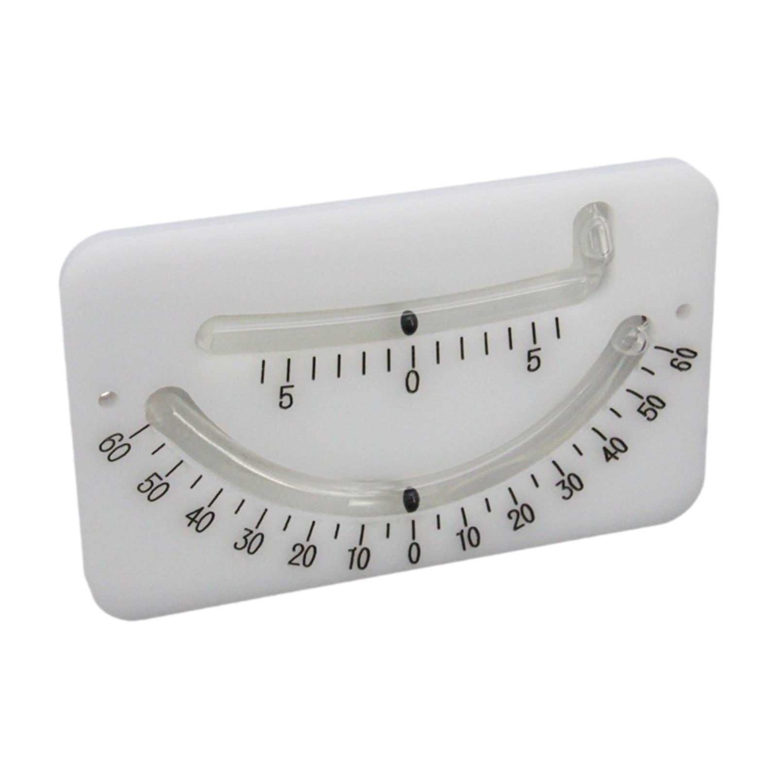 Ioensy - Nivel De La Barra De Nivel De Clinómetro Marino Para La Inclinación Del Vehículo De Bote Para Remolques