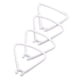 thumbnail image 3 of 4x Propellers Props Protector Guard Para MITU Drone Accesorios Blanco, 3 of 5