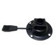 thumbnail image 1 of Taburete De Bar Silla Asiento Placa Base Giratoria Marco De Metal Accesorios Ajustables, 1 of 5