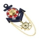 thumbnail image 3 of moda ropa traje broches pin vintage estilo británico decoración azul, 3 of 3