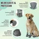 thumbnail image 5 of Zapatos Para Perros, 4 Juegos De Botas Para Perros Transpirables Y Antideslizantes, Con Correas Reflectantes Y Ajustables, Zapatos Para Perros Pequeños Y Medianos Y Grandes, 5 of 7