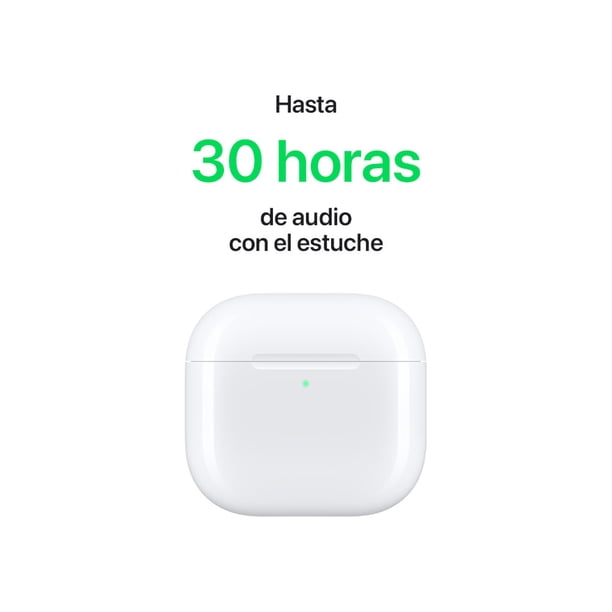 Audífonos In-ear AirPods 4 MXP63AM/A Bluetooth 5.3 Blanco | Lider