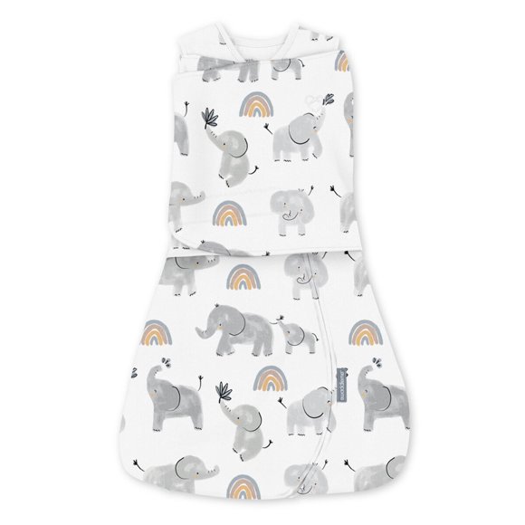 SwaddleMe Ingenuity Swaddle Bebé S Elefante Algodón