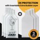 thumbnail image 3 of Bolsas de vino JIMMY THE FOX Pack de 3 reutilizables para viaje, 3 of 9