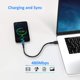 thumbnail image 5 of Cable USB Umefly de 15 cm, carga rápida 3A, paquete de 5, 5 of 9