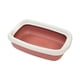 thumbnail image 1 of Arenero para Gato  Betta Maxi con Marco Rojo Opaco MPS, 1 of 3