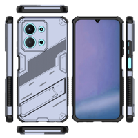 Funda Gangxun Antigolpes Para Xiaomi Redmi 15C 4G Con Soporte Invisible, Antihuellas Y Protección Completa