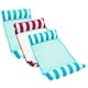 thumbnail image 1 of Hamaca Aqua Leisure Pool Float Paquete de 3 Azul Claro y Rayas, 1 of 3