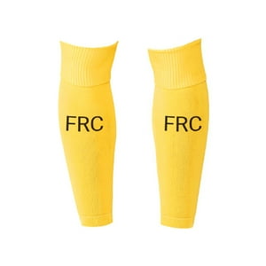 Frc - Medias De Futbol Deportivas Sin Pie Amarillo Oro
