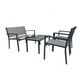 thumbnail image 1 of Juego Set De Terraza Madeira 4 Piezas Gris, 1 of 6