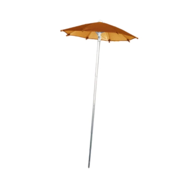 Paraguas para Plantas Protección Solar Ajustable Cubierta Telescópica para Macetas Jardín Resistente Poliéster Acero Inoxidable Adecuado para Jardine Naranja