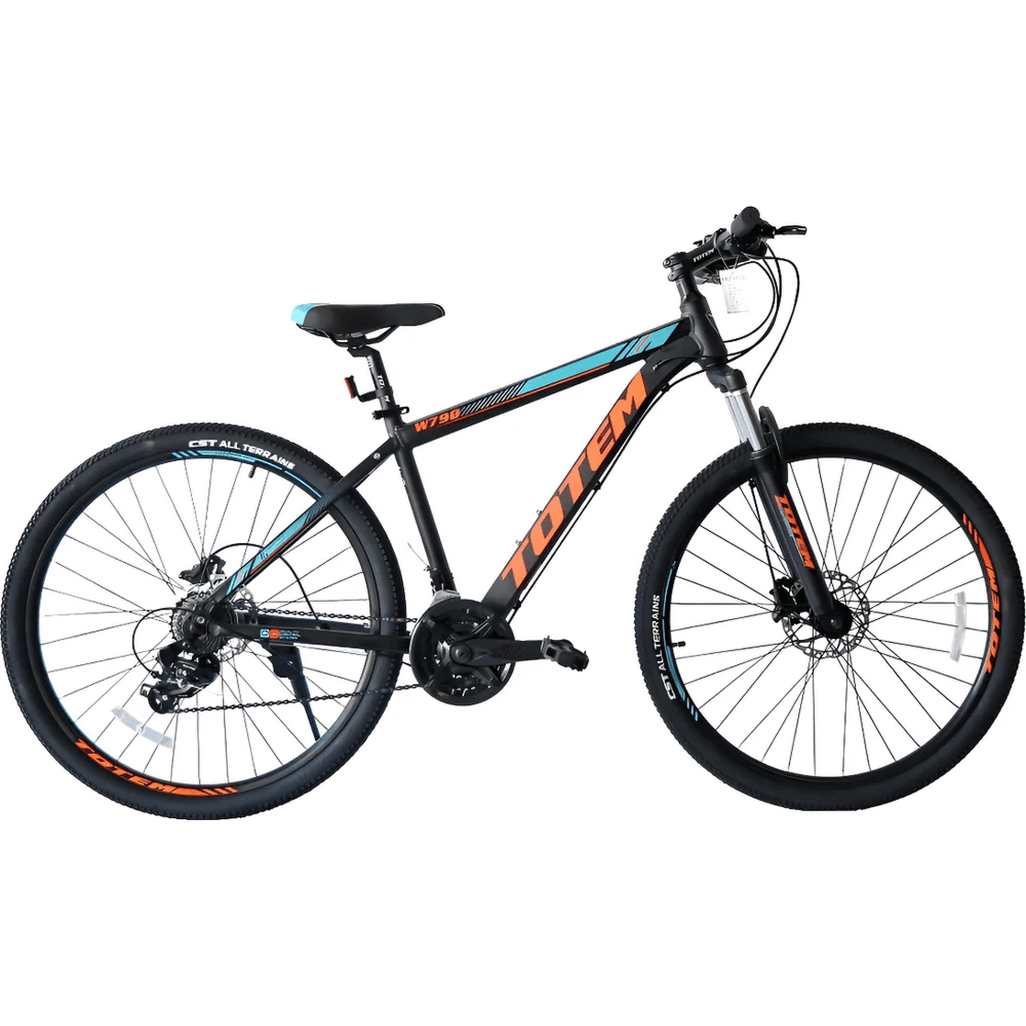 Genérico - Bicicleta Mountain Bike Totem W790 R27.5 Tamaño Del Cuadro 19" Color Negro/naranja