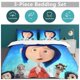 thumbnail image 5 of Coraline 3 Pcs Bed Breathable Duvet Cover Soft All Seasons Bedding Set, 5 of 5