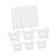 thumbnail image 1 of Marco De Corona De Flores, Soporte Para Arreglos Florales Para San Valentín, Primavera, Cumpleaños, 6x Mariposa, 1 of 5