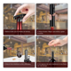 thumbnail image 5 of Juego de abridor eléctrico Belug de botellas de vino con base de carga negro, 5 of 5