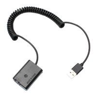 Bothyi - Adaptador De Batería Simulada Np-Fw50, Kit De Acoplador Usb Cc, Cargador Para Sony A6500 A7R B