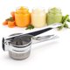 thumbnail image 4 of Exprimidor de patatas a presión de acero inoxidable, aparato creativo de cocina, exprimidor de limón y naranja, exprimidor manual, 4 of 8