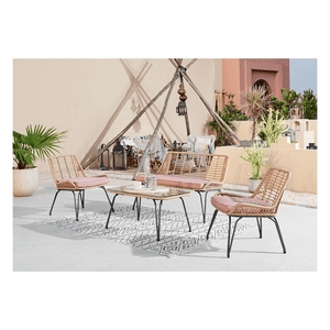 Muebles Santa Ana - Juego De Terraza Recife 4 Puestos