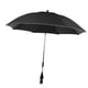 thumbnail image 2 of Universal UV Sombrilla Sun Canopy Cochecitos Cochecito Clip En Cochecito Paraguas Negro, 2 of 5
