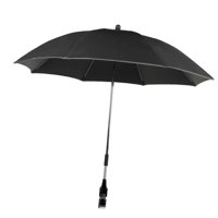 Magideal - Sombrilla Universal Para Cochecito Con Clip Con Protección Uv, Sombrilla Para Cochecito De Bebé De 85 Cm/33,5 Pulgadas Con Clip Para , , Negro