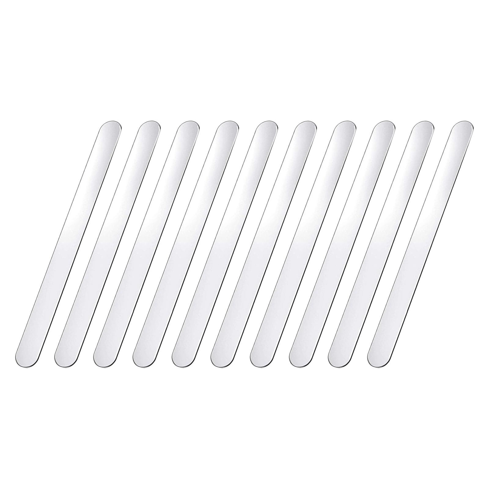 Magideal - Uds. De S De Aluminio En , , Fabricación De Joyas, Brazalete En Para Estampado, Grabado, , Grande Largo