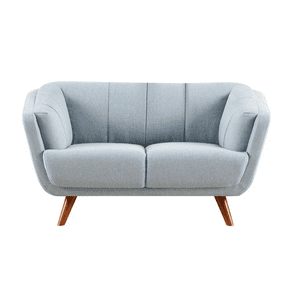 Global - Sofá 2 Cuerpos Azul Claro