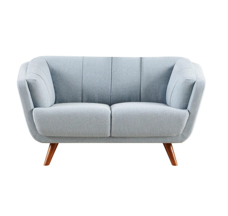 Global - Sofá 2 Cuerpos Azul Claro