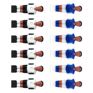 Ioensy - 12X Futbolín Hombres Reemplazo Mesa Fútbol Hombres Jugador Juguetes Mesa Fútbol Hombres