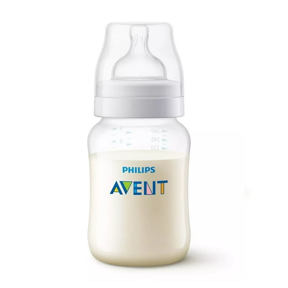 AVENT MAMADERA ANTI-COLIC 260ML TRASLUCIDA