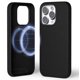 thumbnail image 1 of Funda de teléfono MOFT diseñada para iPhone 15 Pro de piel vegana, 1 of 7