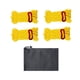 thumbnail image 3 of 4x Guylines Reflectantes Para Mochilero, Lona Para Tienda De Campaña De 4 Mm De Diámetro, Cuerdas Ligeras Para Campamento, Color Amarillo, 3 of 3