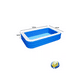 thumbnail image 2 of Piscina inflable rectangular + inflador 150x105x50 cm azul, 2 of 3