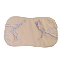 Ioensy - Paquete De Compresión De Aceite De Ricino Bolsa De Aceite De Ricino Con Menos Desorden Paquete De Aceite De Ricino Envoltura Caqui