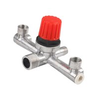 Ioensy - Válvulas De Control Del Interruptor De Presión Del Compresor De Aire, Soporte Duradero De Accesorios De 90-120 Psi