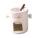 thumbnail image 1 of Utensilios De Cocina De Porcelana Para Fondue De Chocolate, Comida Para Cumplea?os, Aniversario, Caldo Blanco, 1 of 5