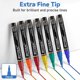 thumbnail image 2 of GOTIDEAL Fine Tip Liquid Chalk Markers for Blackboard, Chalk, 2 of 3
