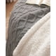 thumbnail image 5 of Frazada Sherpa Premium Con Diseño De Diamantes King, 5 of 6