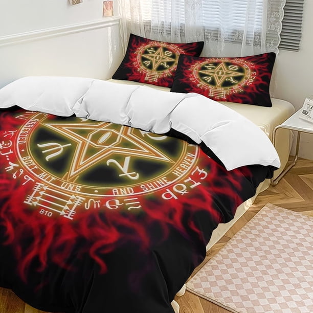 Hellsing Anime Home Bed 3-piece Set Classic Japanese Anime Polyester Wash Student Dormitory Set