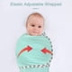 thumbnail image 4 of Pañuelo para bebé con gorro Pañuelos para eructar para recién nacidos hechos de cómodo algodón orgánico, saco de dormir para bebé niña niño 0-3 meses, 4 of 8