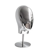 Ioensy - Soporte Para Pelucas, Soporte Portátil Para Espectáculos De Estilismo Para El Hogar, Tienda De Salón Argent