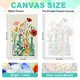thumbnail image 3 of Kit de Pintura por Números GEEHEIY Flores Silvestres 20x25 cm, 3 of 7