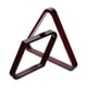 thumbnail image 4 of Juego de Estantes para Bolas de Billar Planas de 2 Piezas, Estantes para Bolas Triangulares, Sólidos para Accesorios, Suministros, Bolas Estándar, Jue Rojo, 4 of 5