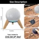 thumbnail image 2 of Soporte de madera para altavoces Echo Dot de 4.ª y 5.ª generación | Counlisha, 2 of 7