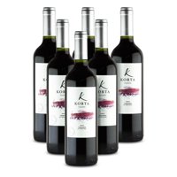 Korta - Vino Classic Carmenere, 6 Unidades